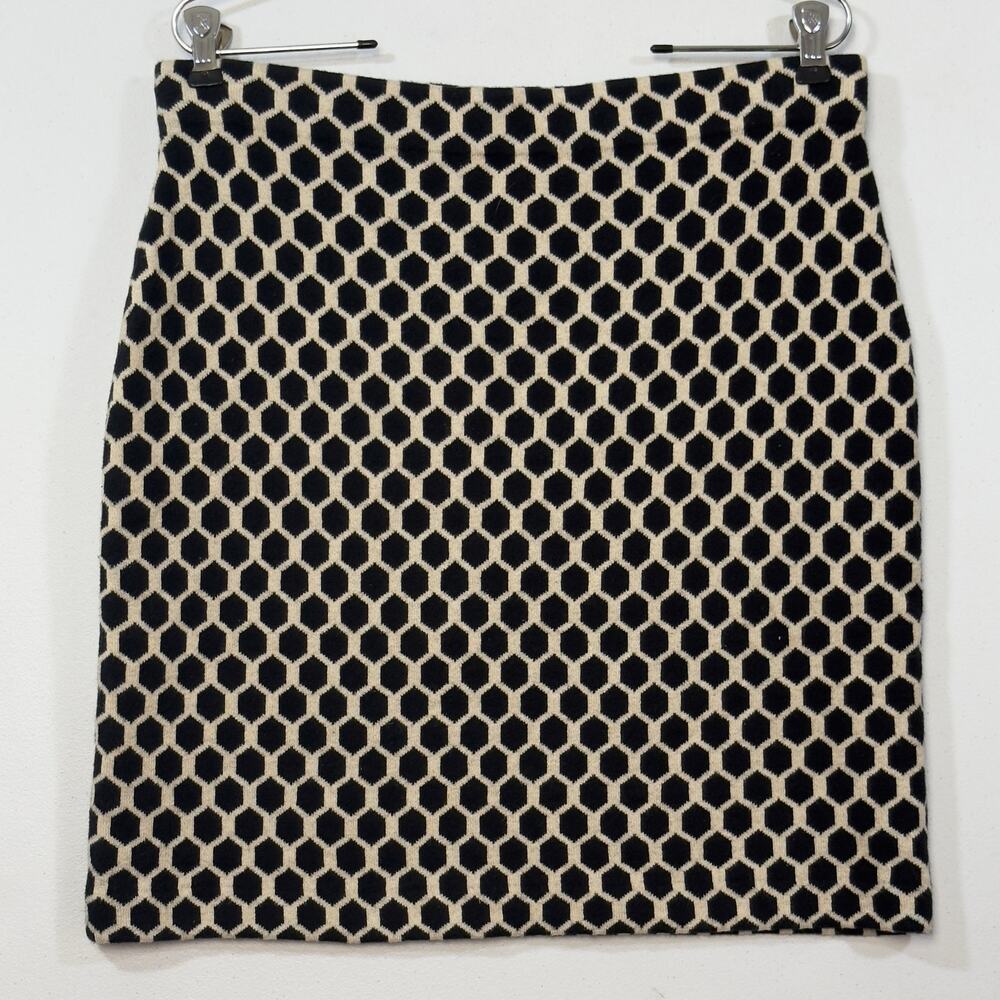 Honeycomb Cashmere Blend Pencil Sweater Skirt L Quiet Luxury